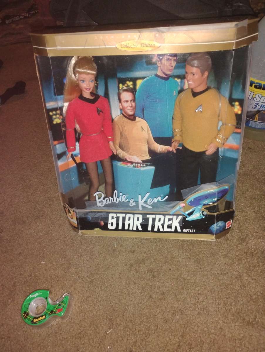 Star Trek Barbie dolls