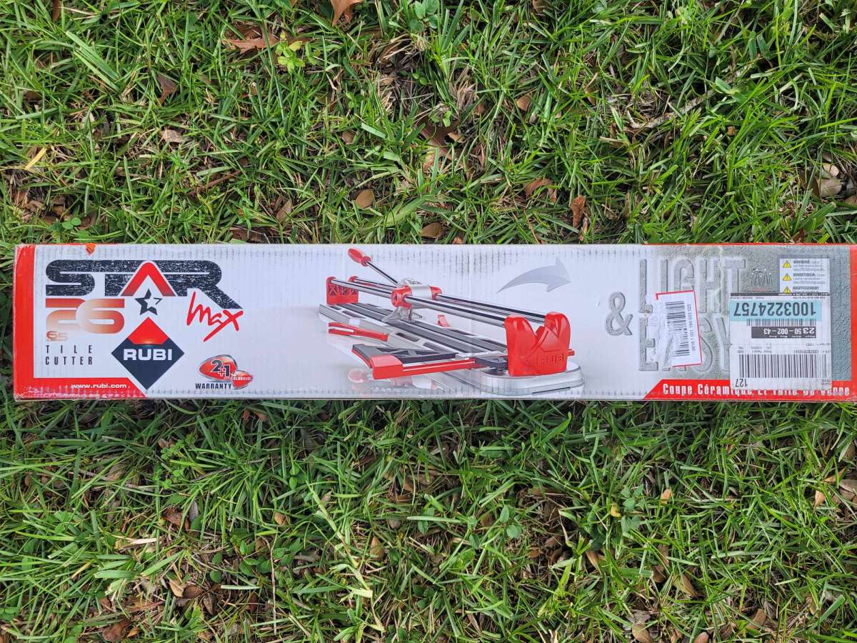 Rubi 26 Inch Star Max Tile Cutter
