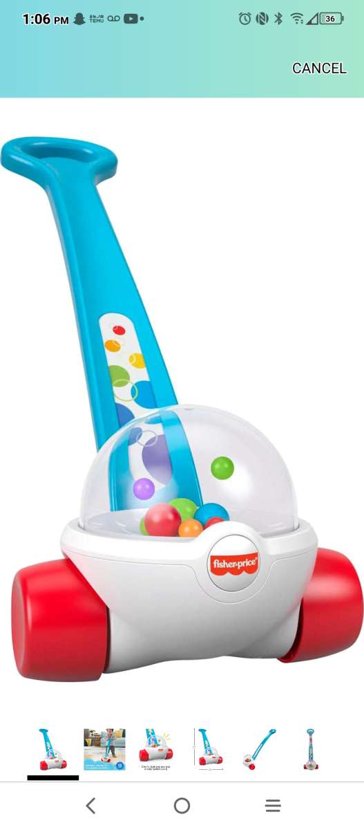 Fisher price corn popper