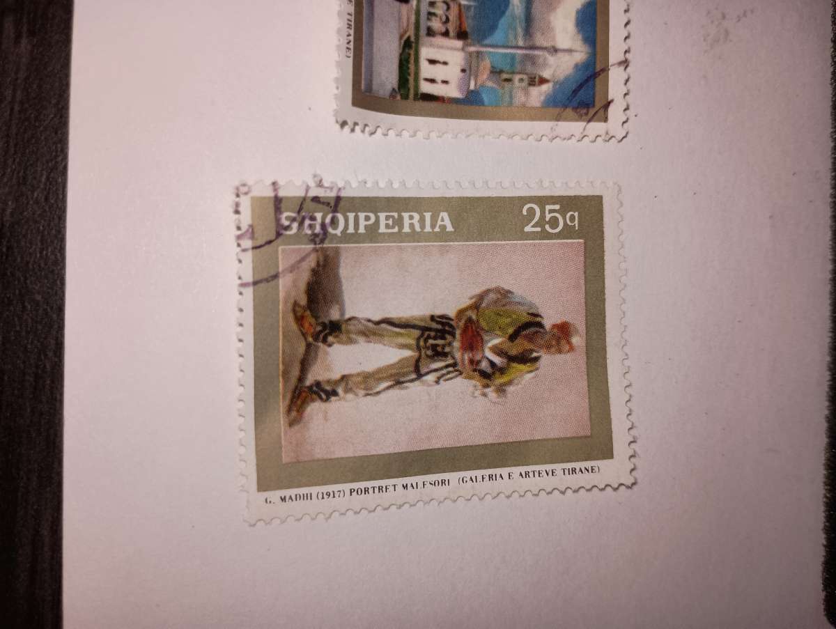random Albania stamps