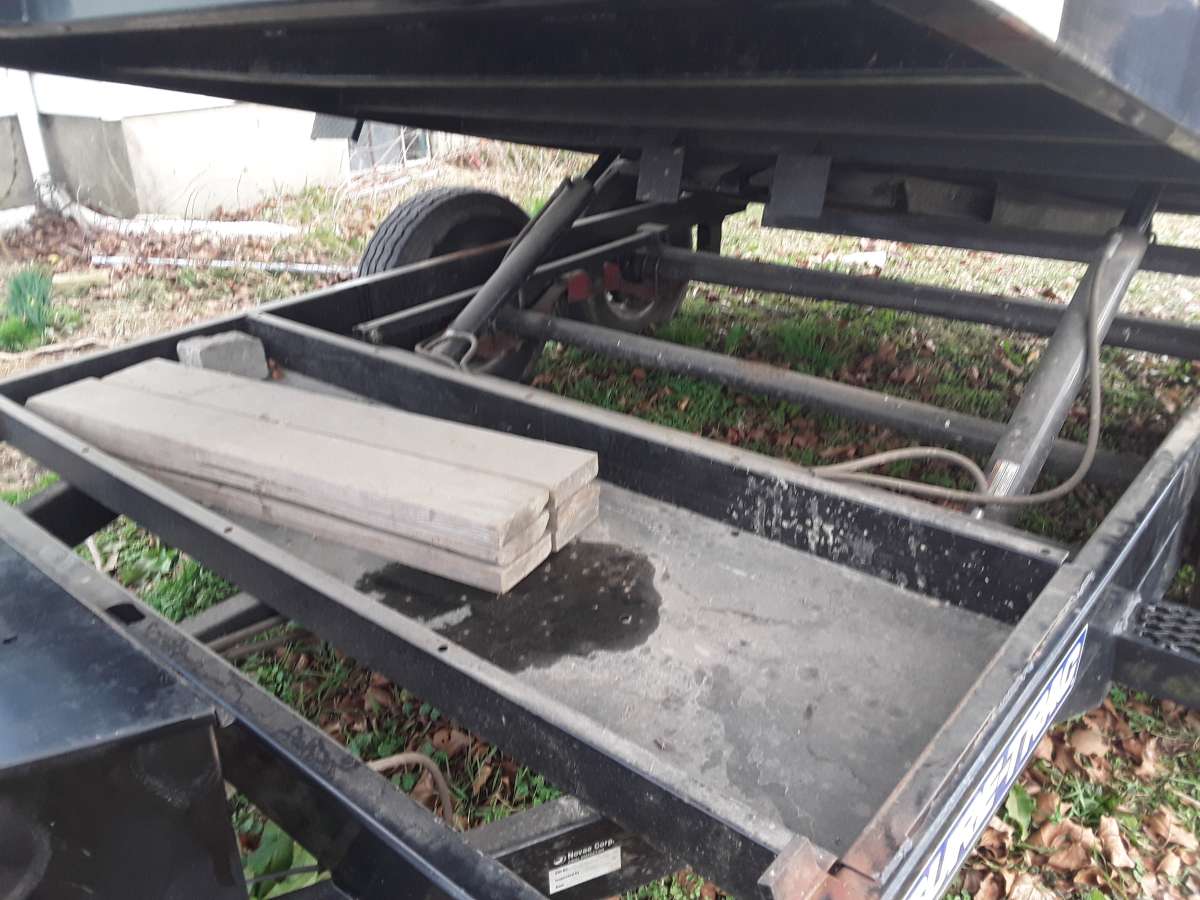 2018 SurTrac Dump Trailer Tag Along Uint OEM Factory Ramps