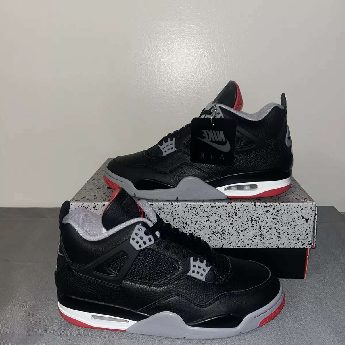 Jordan 4s Bred Reimagined all sizes