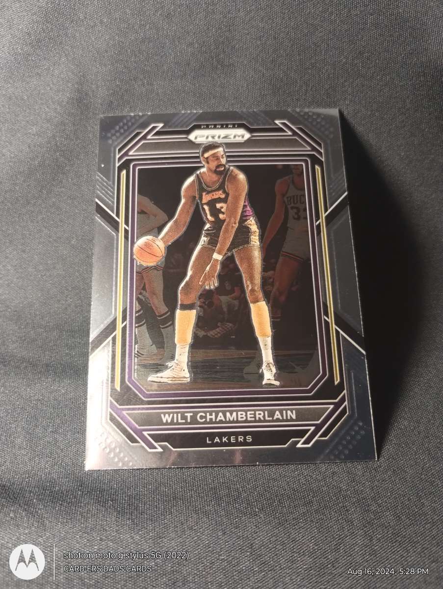 Wilt Chamberlain Panini Prizm Refractor