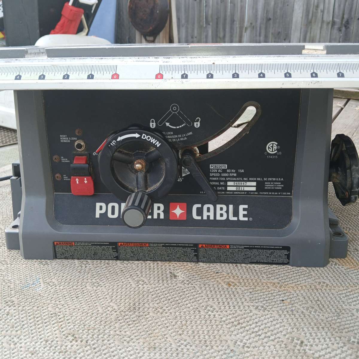 table saw