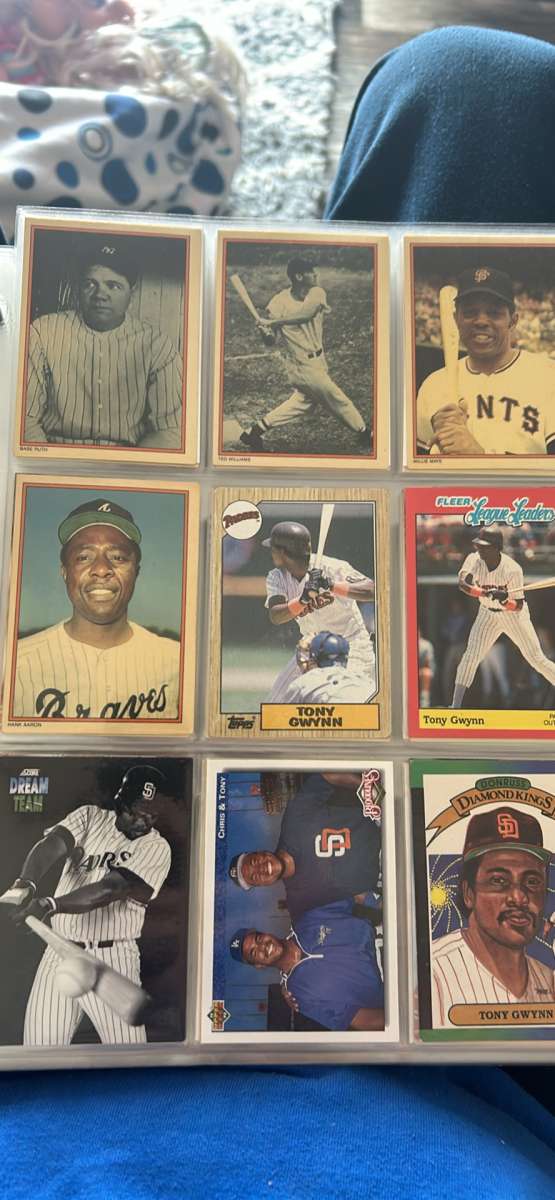 baseball card collection