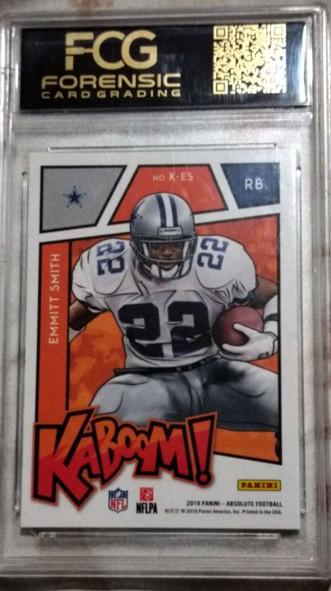 Emmitt Smith Kaboom Card