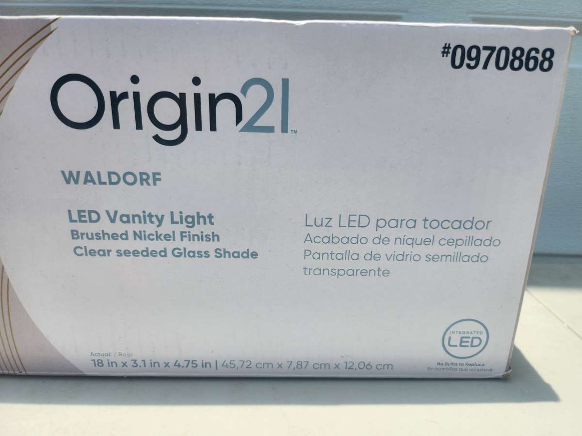 Origin21 Waldorf Vanity Light Bar BRAND NEW