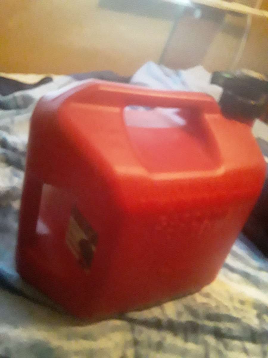 gasoline container