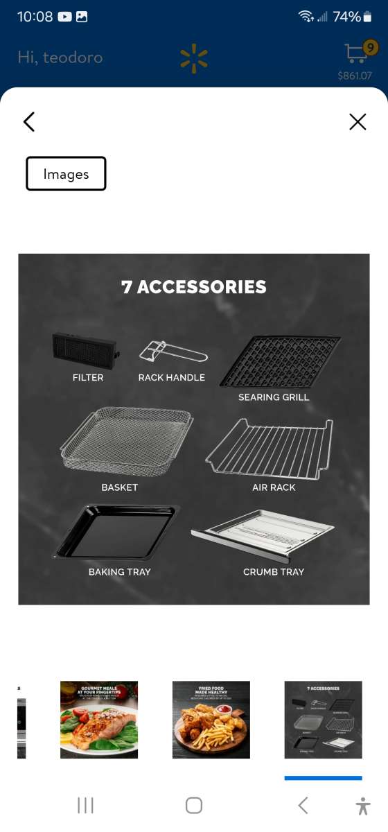 Air Fryer Oven and Grill