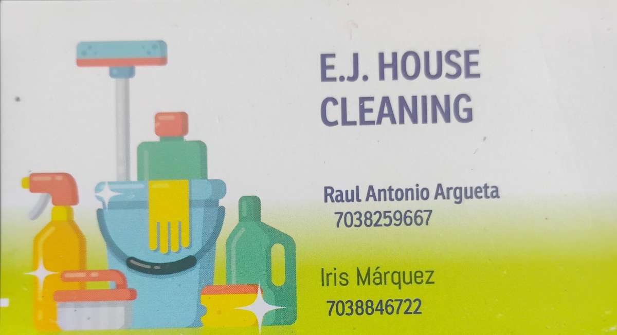 Ej house cleaning