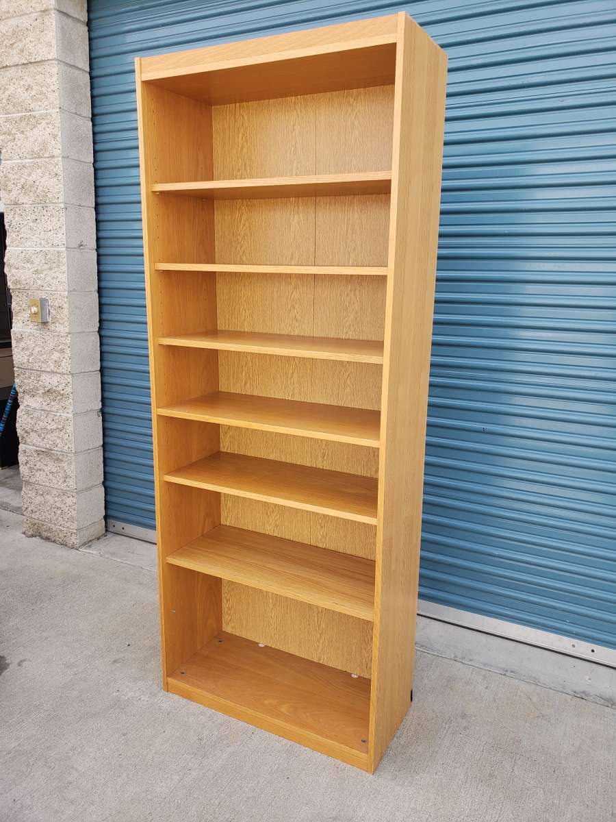 Oak Tall Bookshelf