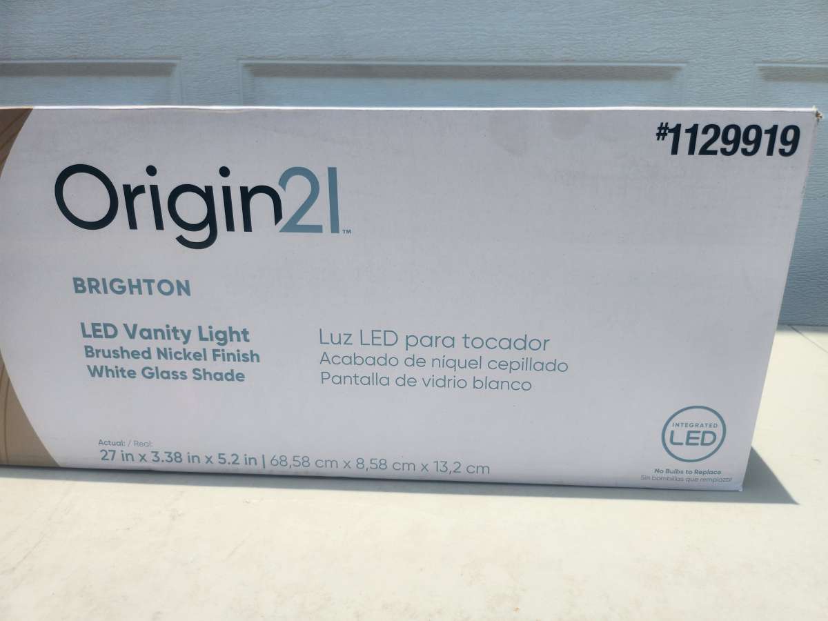 Origin21 Brighton LED Vanity Light BRAND NEW