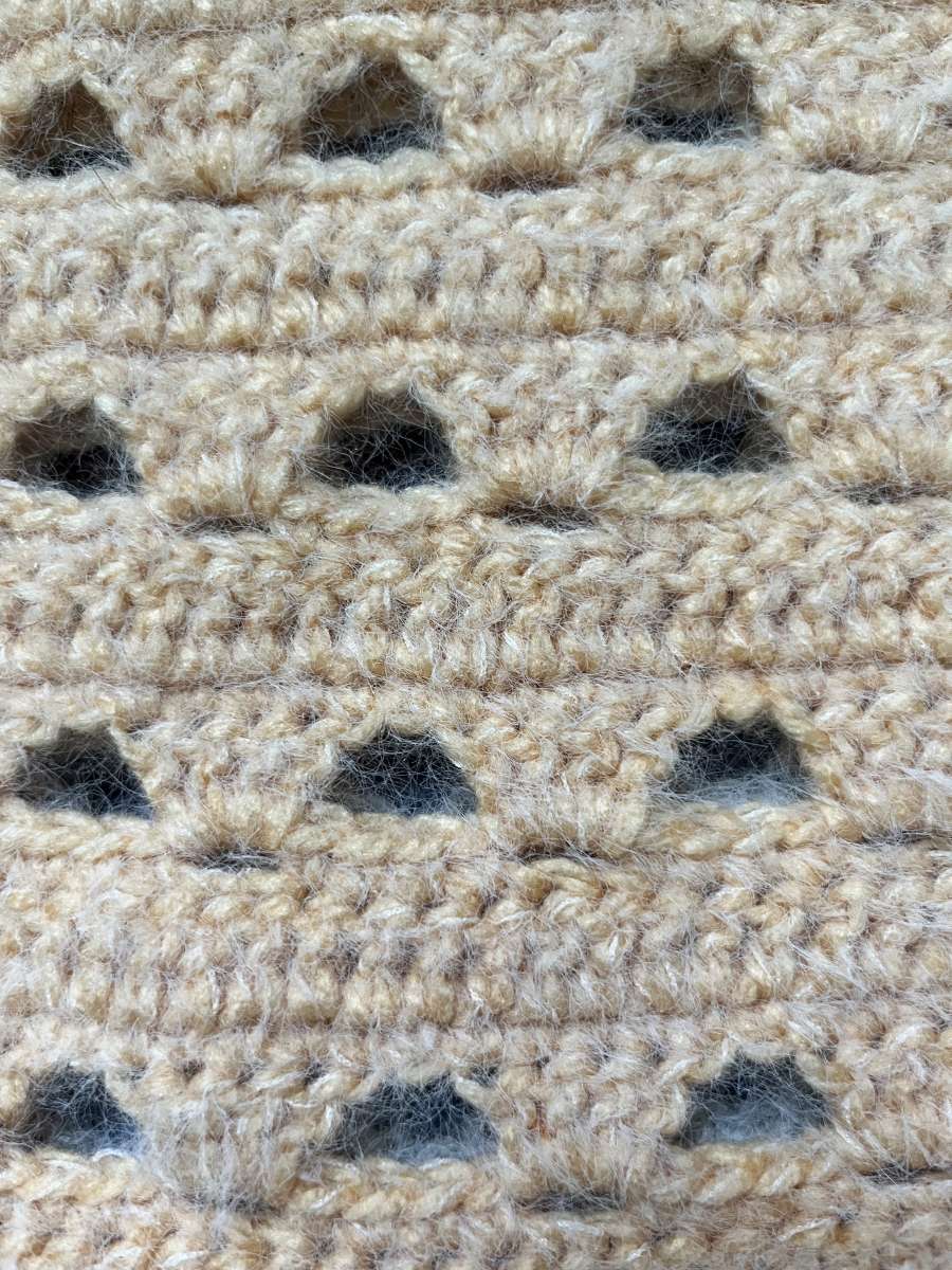 Crocheted Lace Scarf