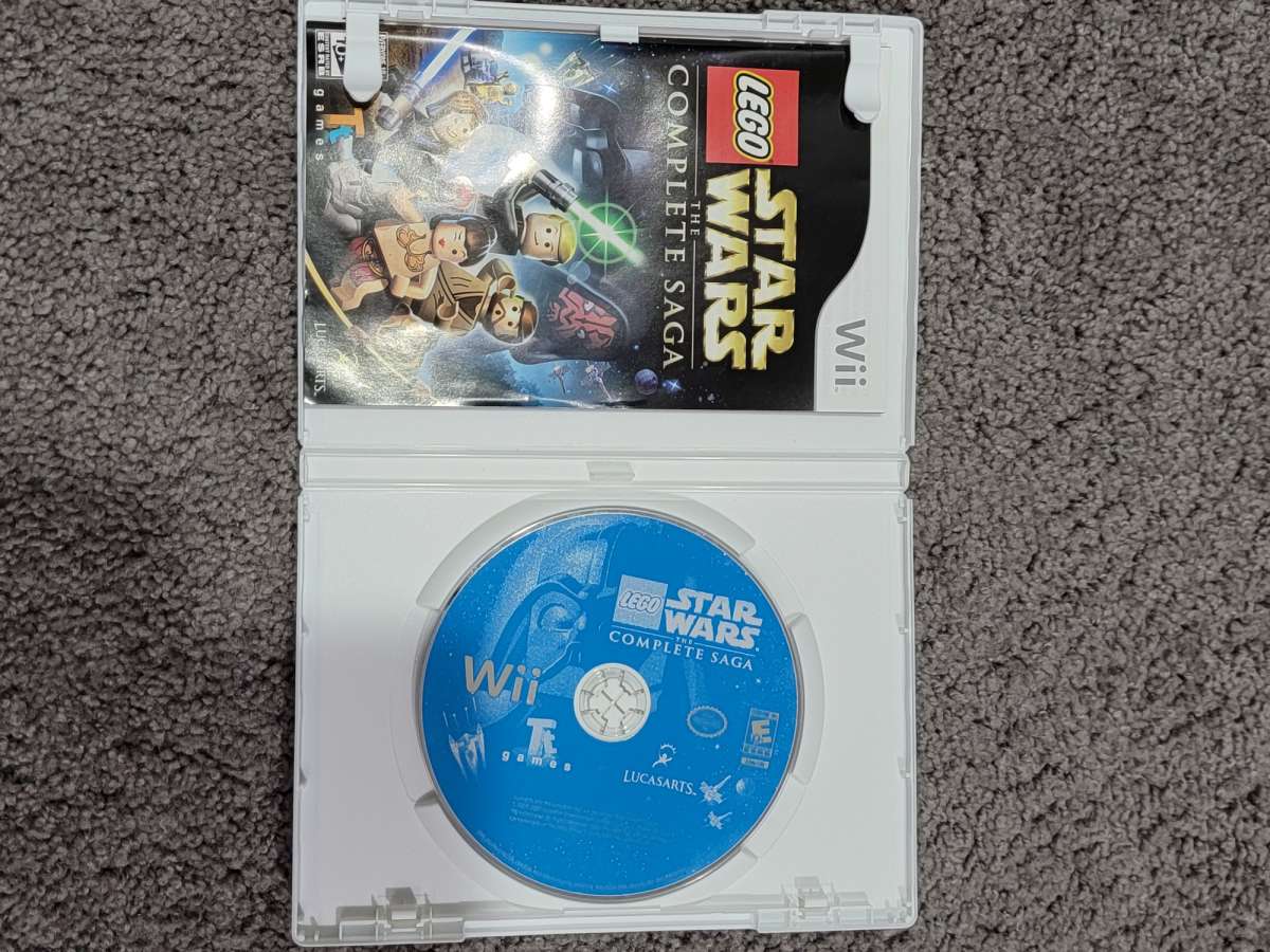 wii star wars lego complete saga