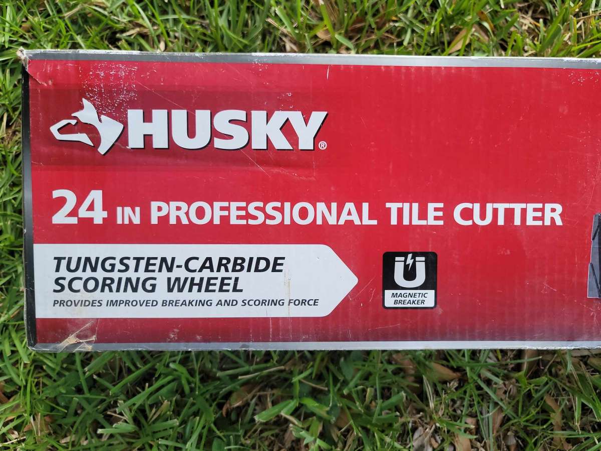 Husky 24 Inch Profesional Tile Cutter