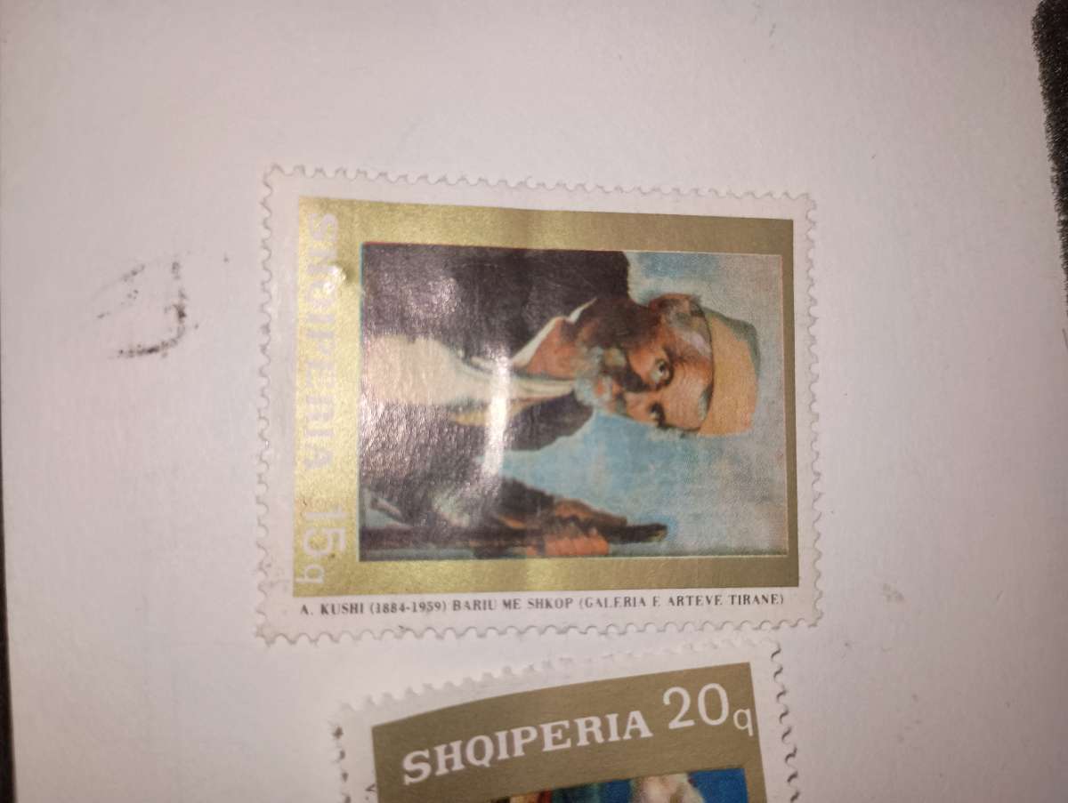random Albania stamps