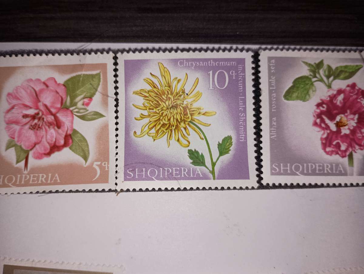 random Albania stamps