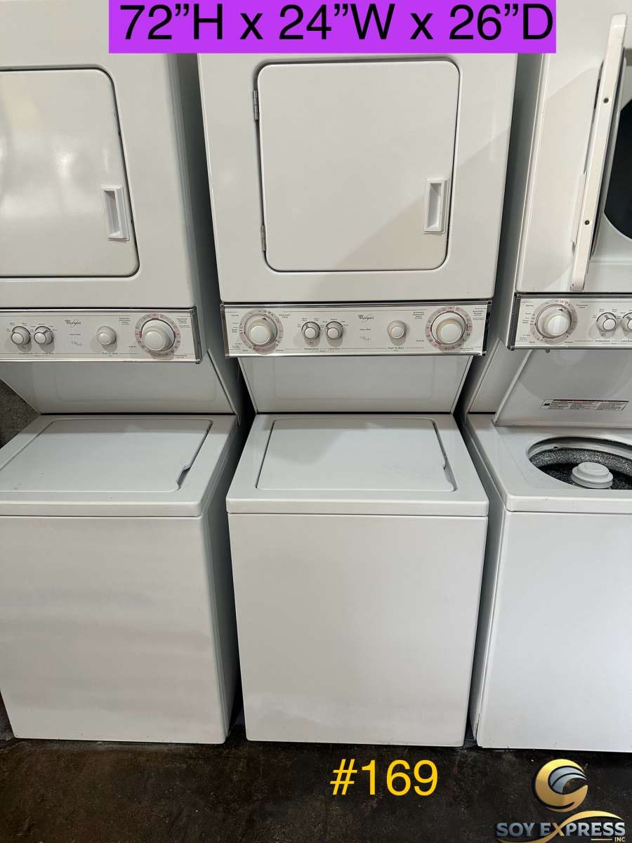 Whirlpool combo 24W washer and dryer electric