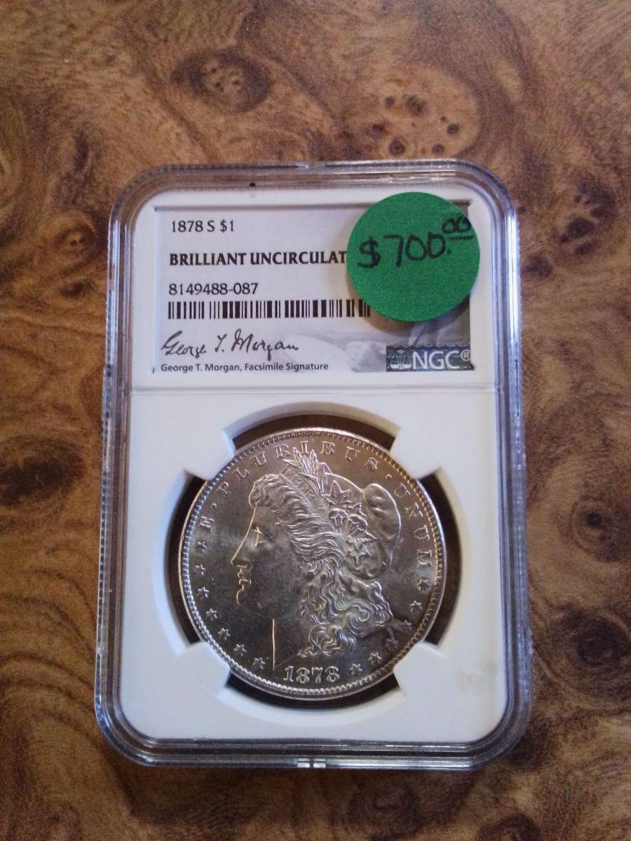 NGC Graded Morgans and Peace dollars