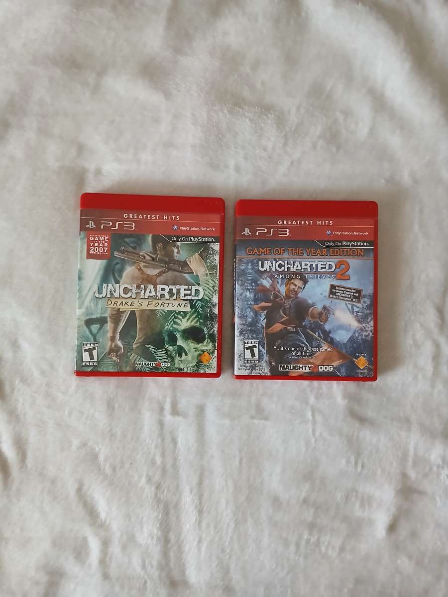 3 Uncharted Games for PlayStation 3