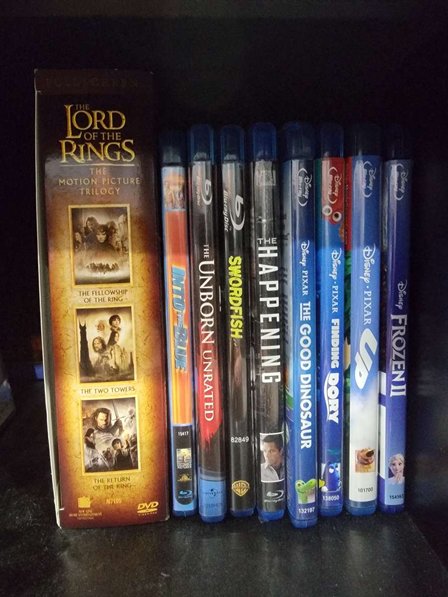 misc movies on blu ray and dvd