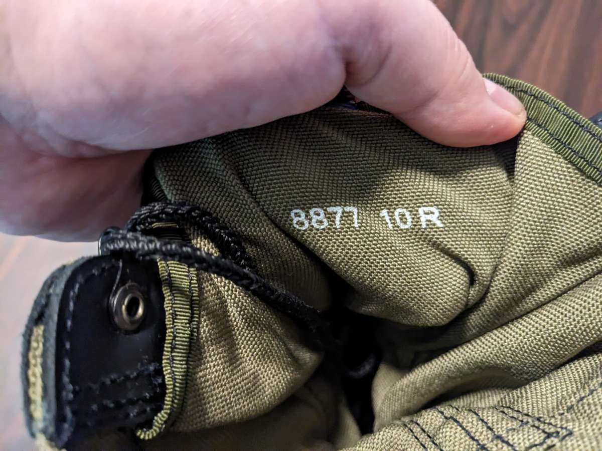 Altama 8877 Jungle Boots Olive and Black