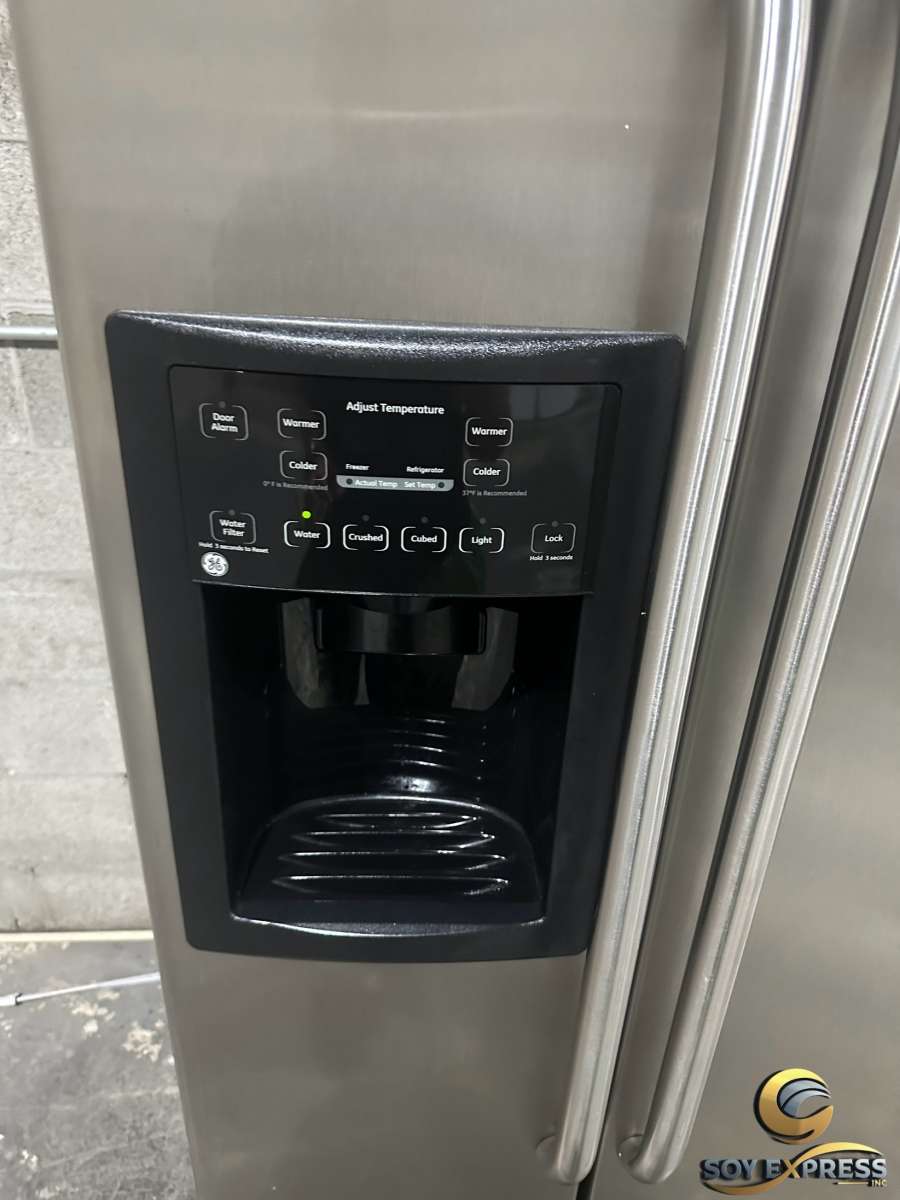 GE refrigerator stainless steel