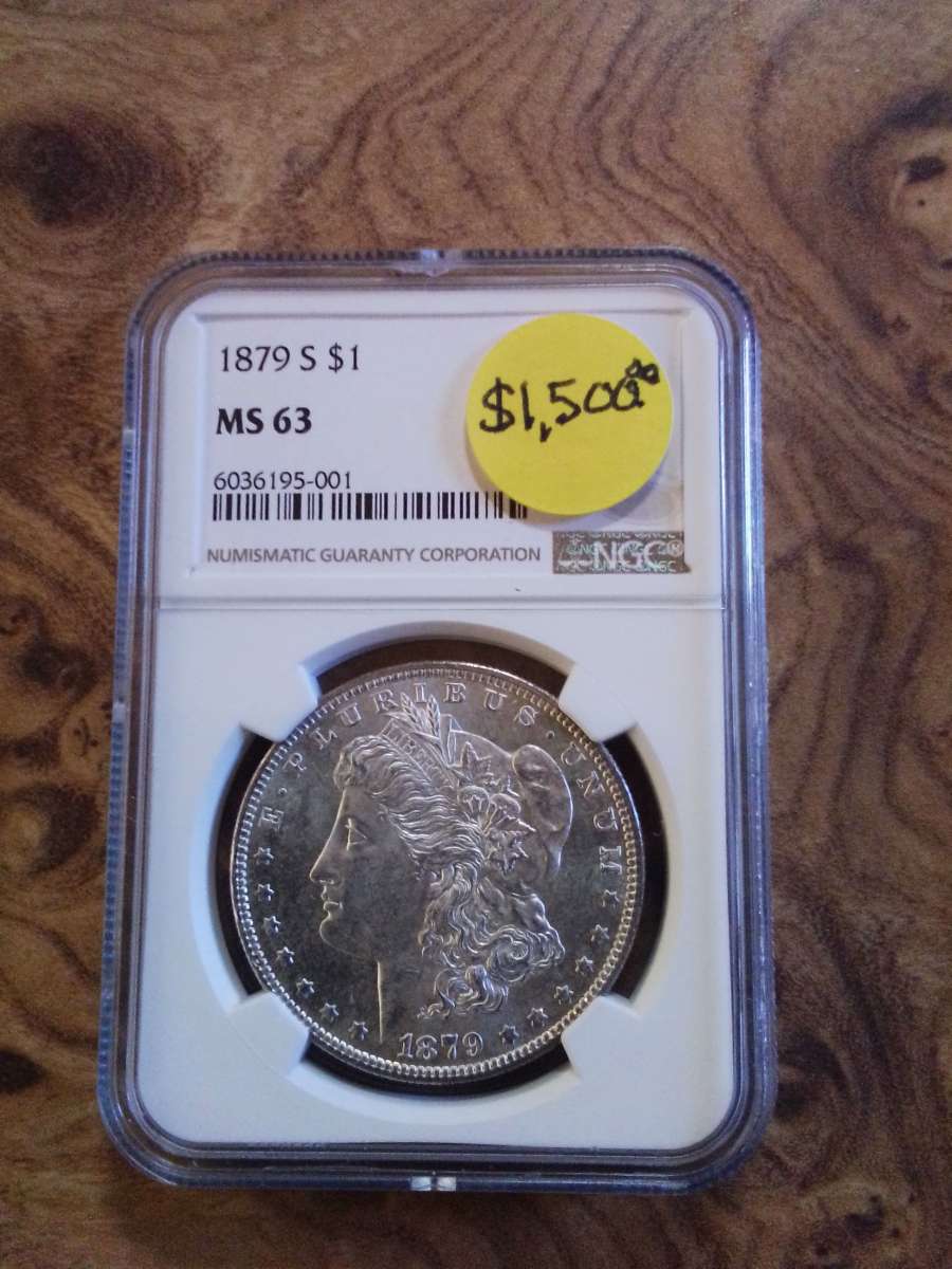 NGC Graded Morgans and Peace dollars