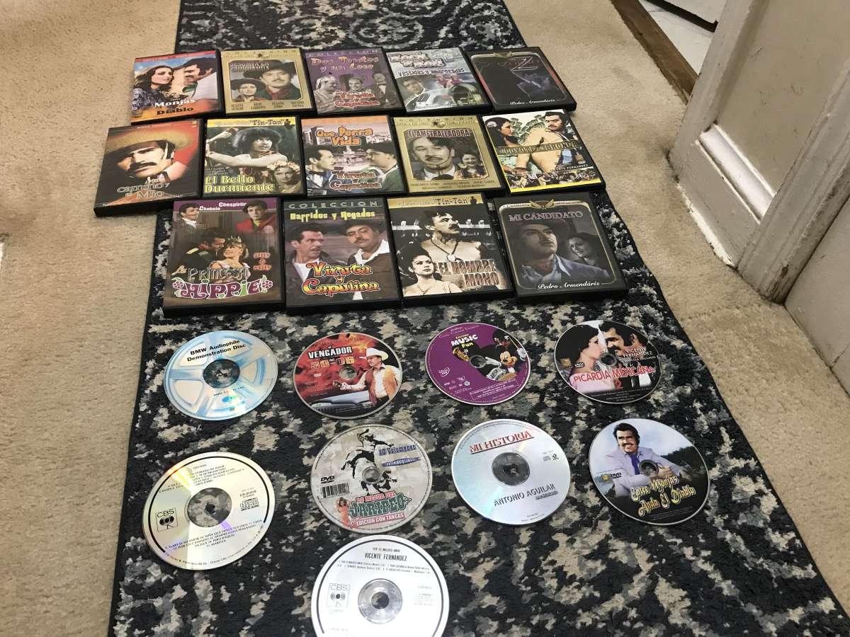 movies and music cds