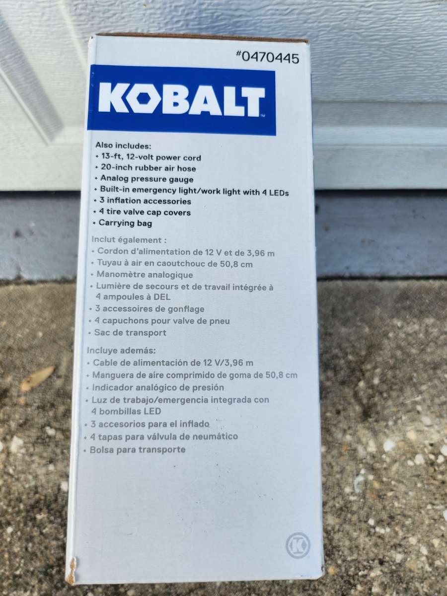 Kobalt Multipurpose Inflator