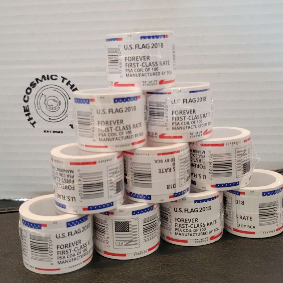 New Coils of 2018 USPS Forever Stamps  80 rolls in stock