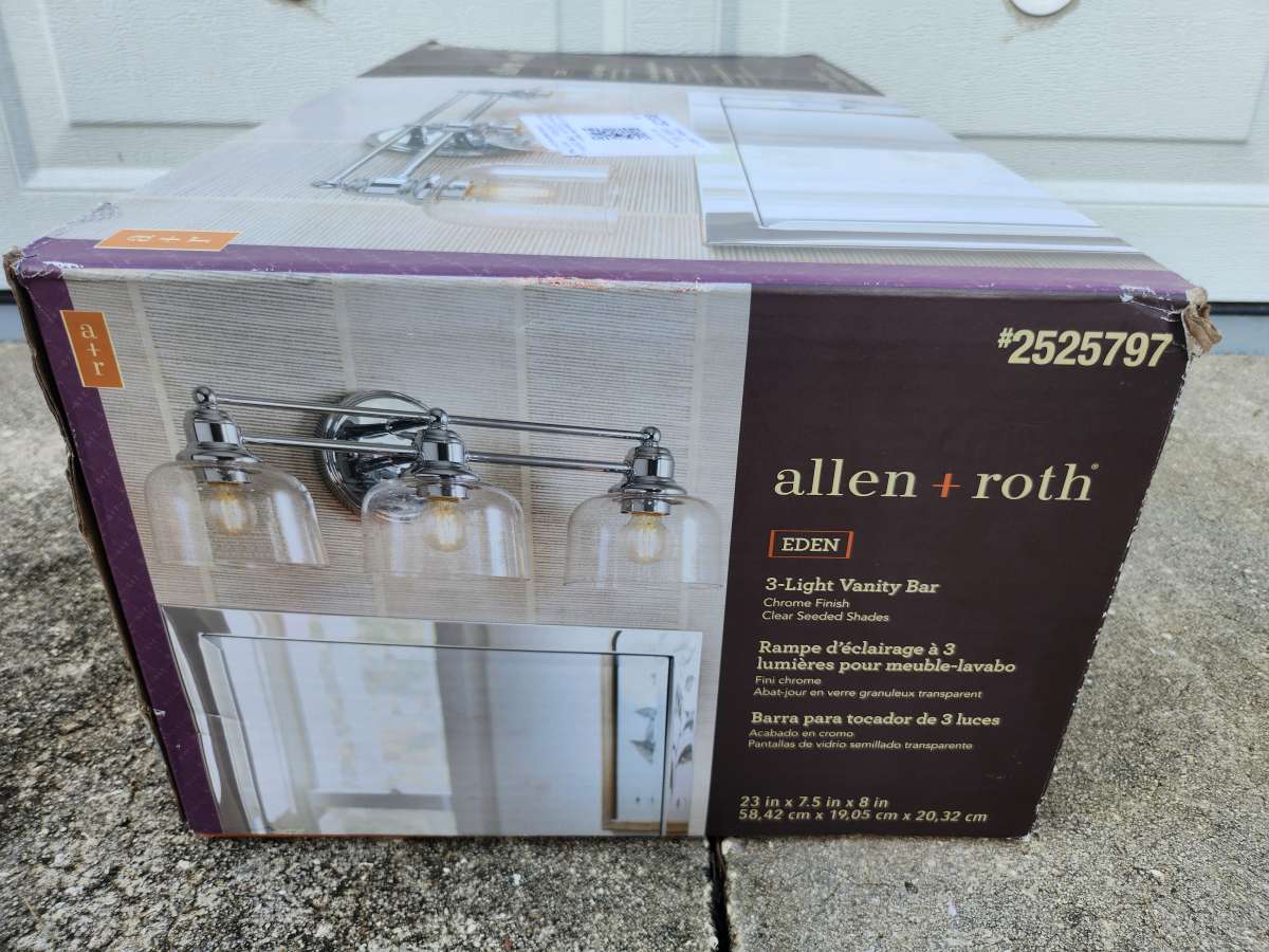 Allen Roth Eden Vanity Light