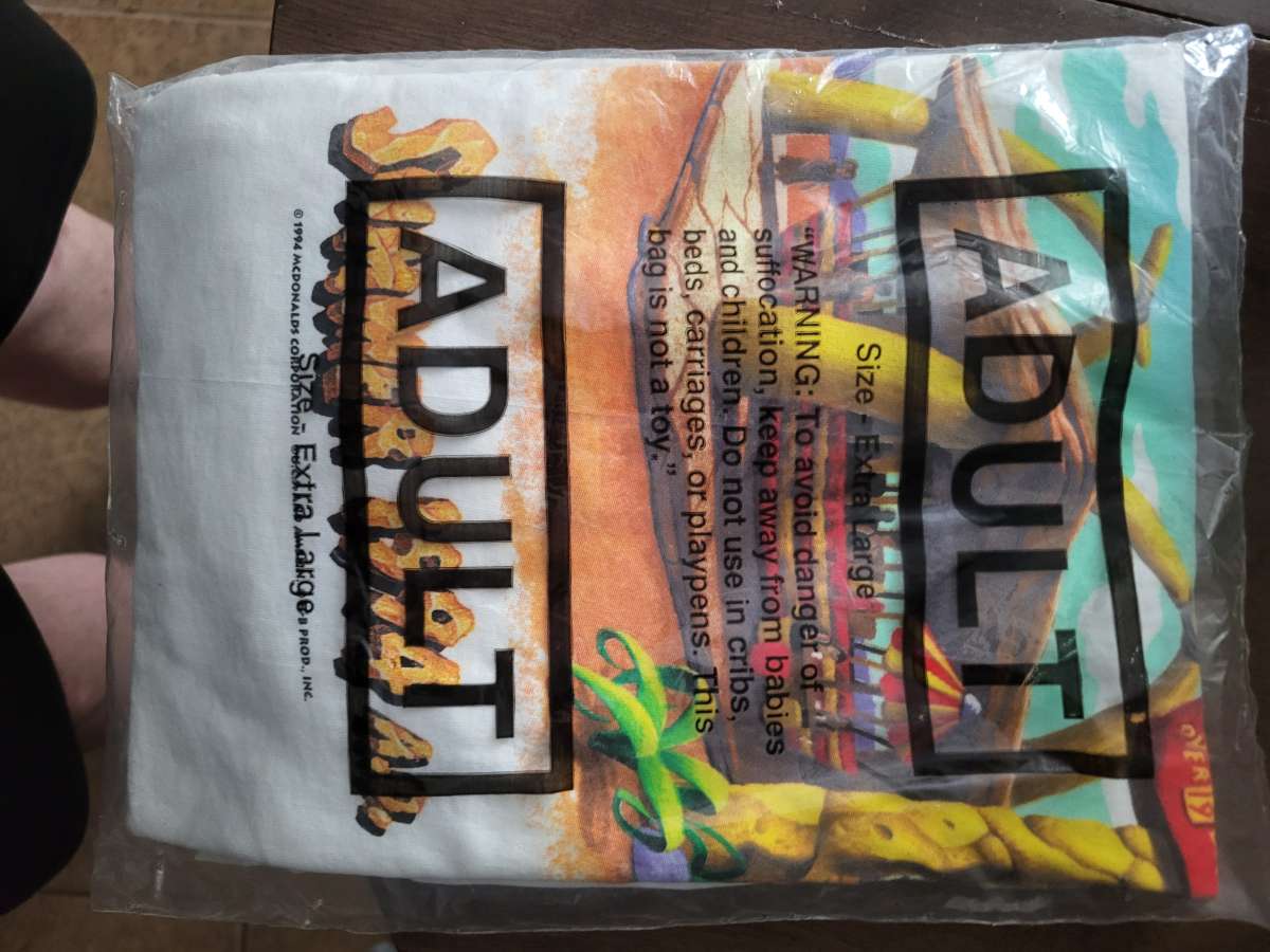 original 1994 RocDonalds XL t shirt