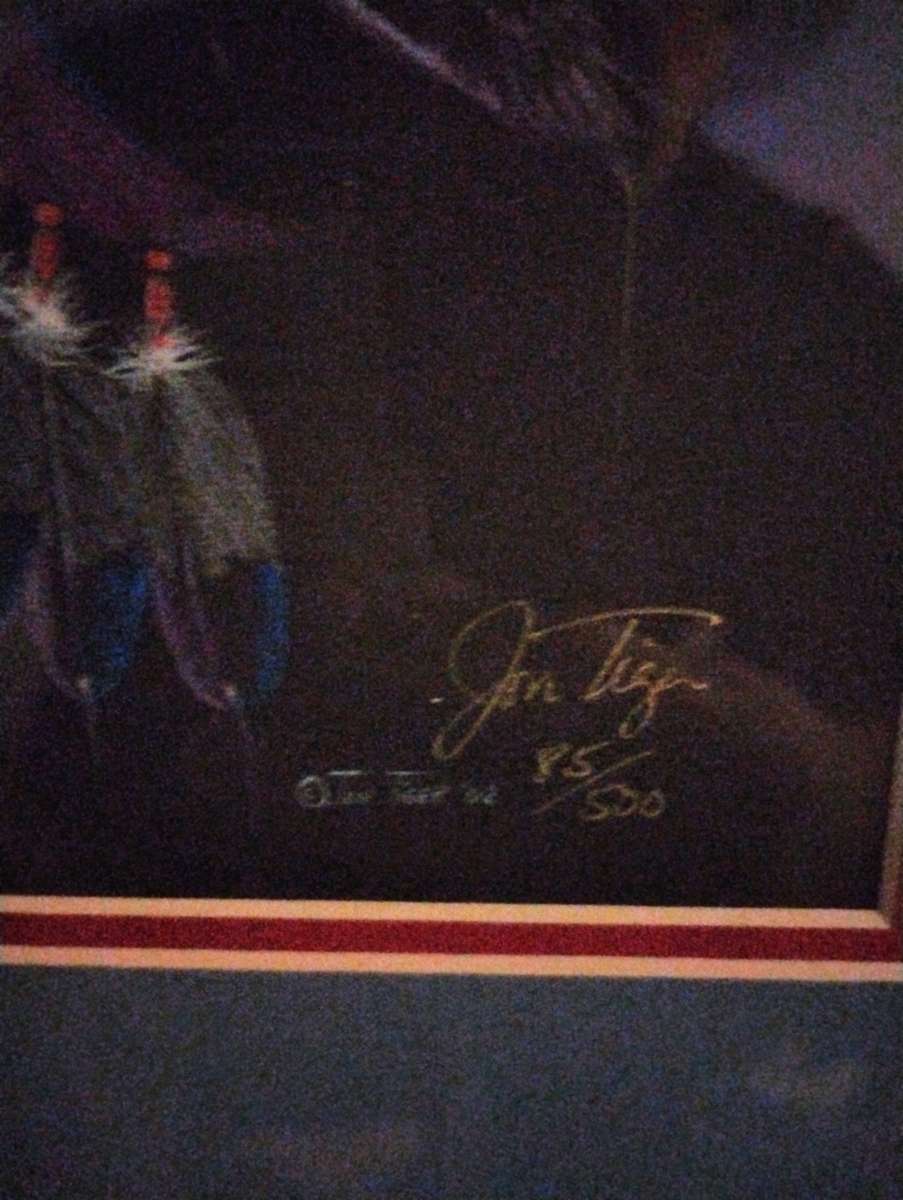 Signed and Numbered Jon Tiger Print