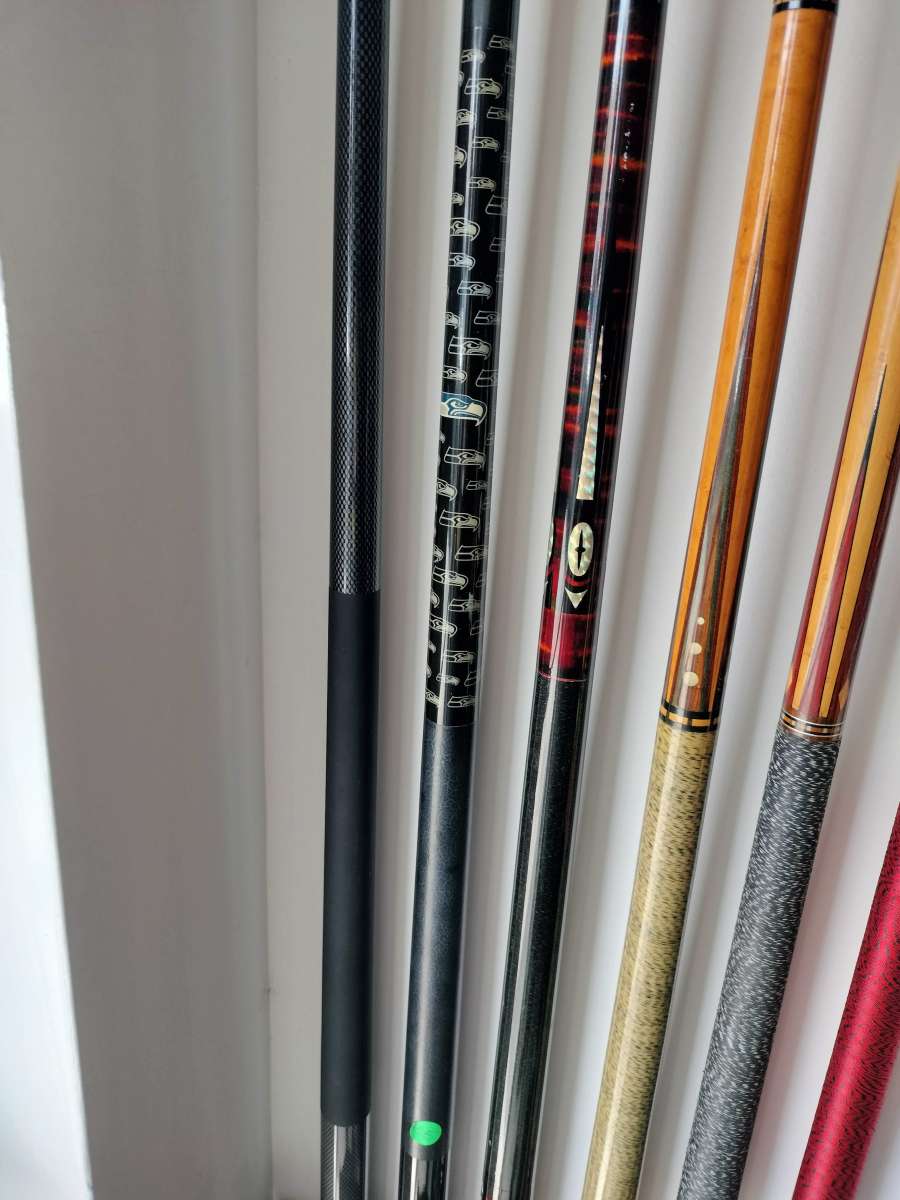 cue sticks