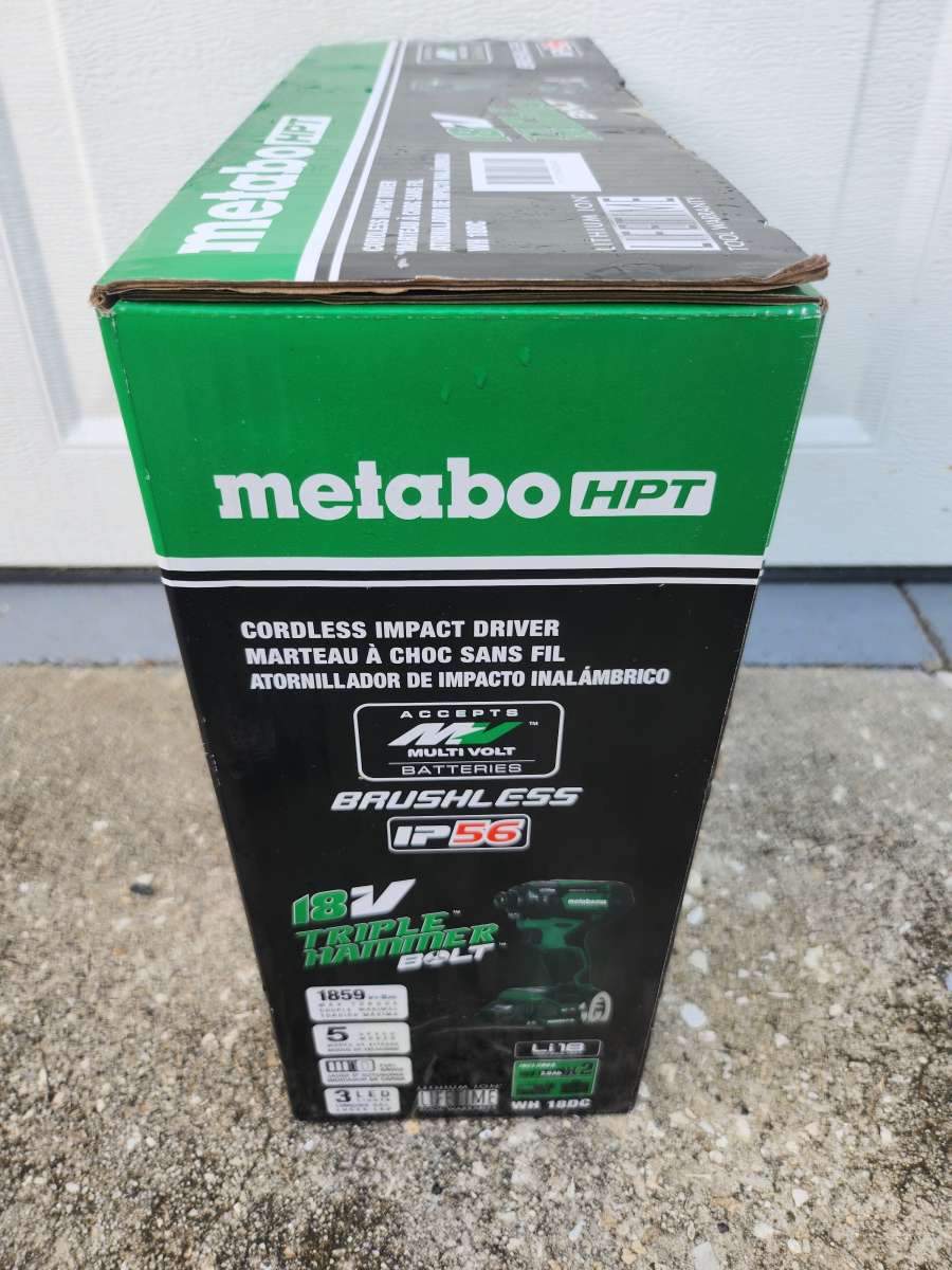 Metabo HPT 18v Cordless Impact Driver