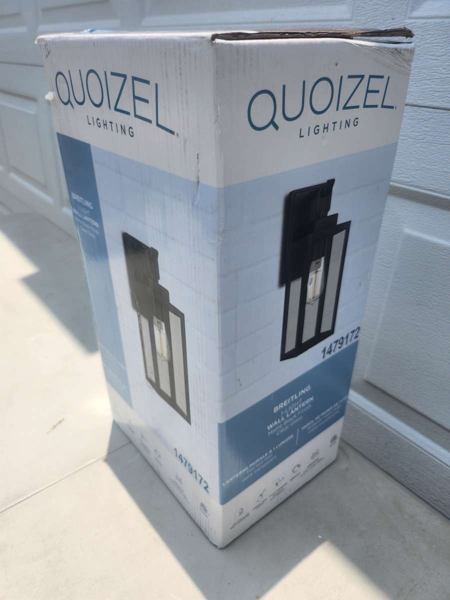 Quoizel Breitling Wall Lantern BRAND NEW