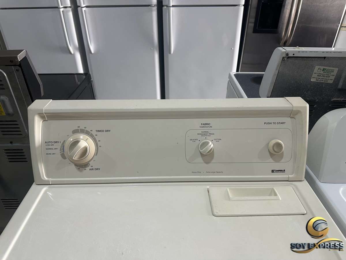 Kenmore dryer electric beige color