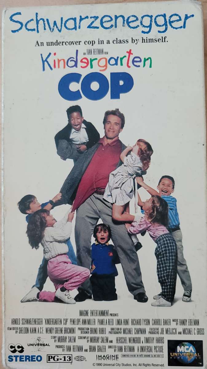 Kindergarten Cop VHS movie cheap