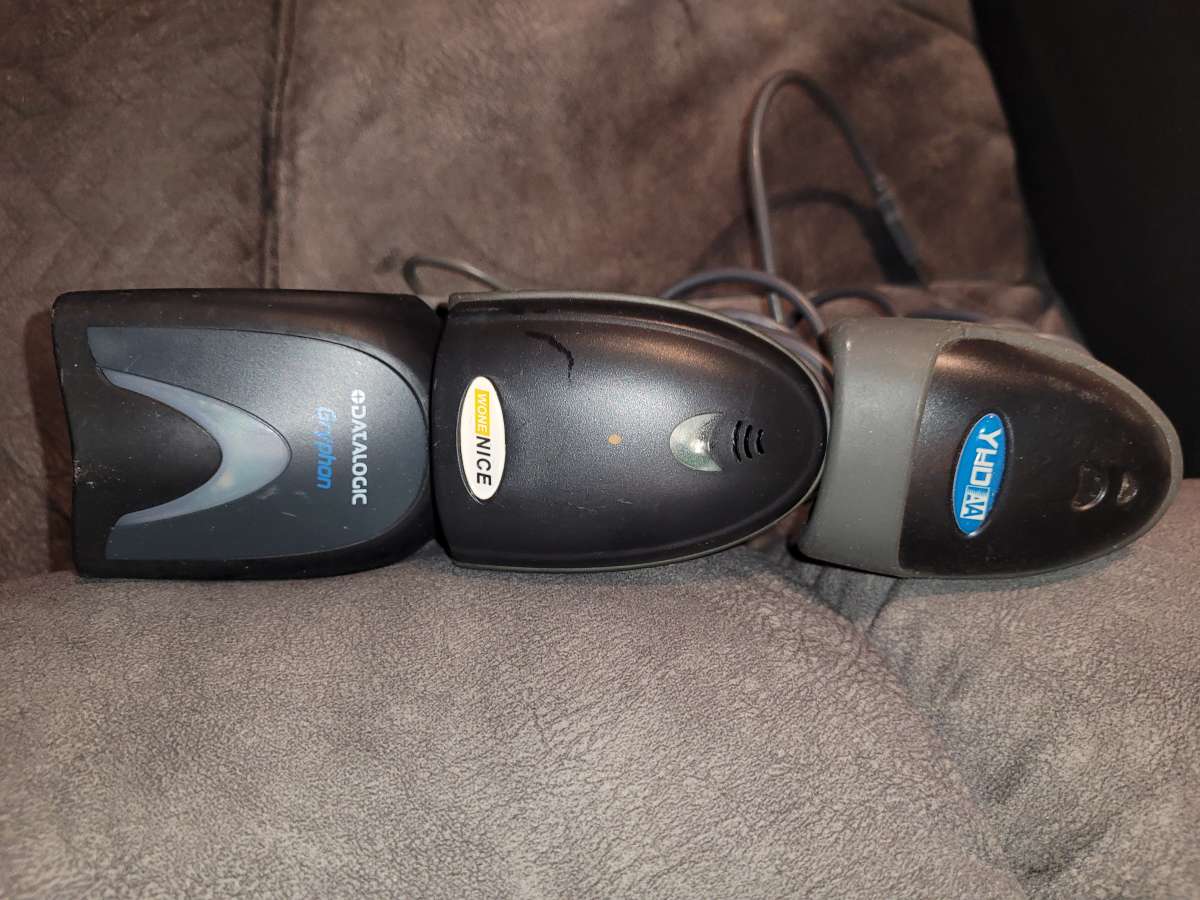 hand held barcode scanners