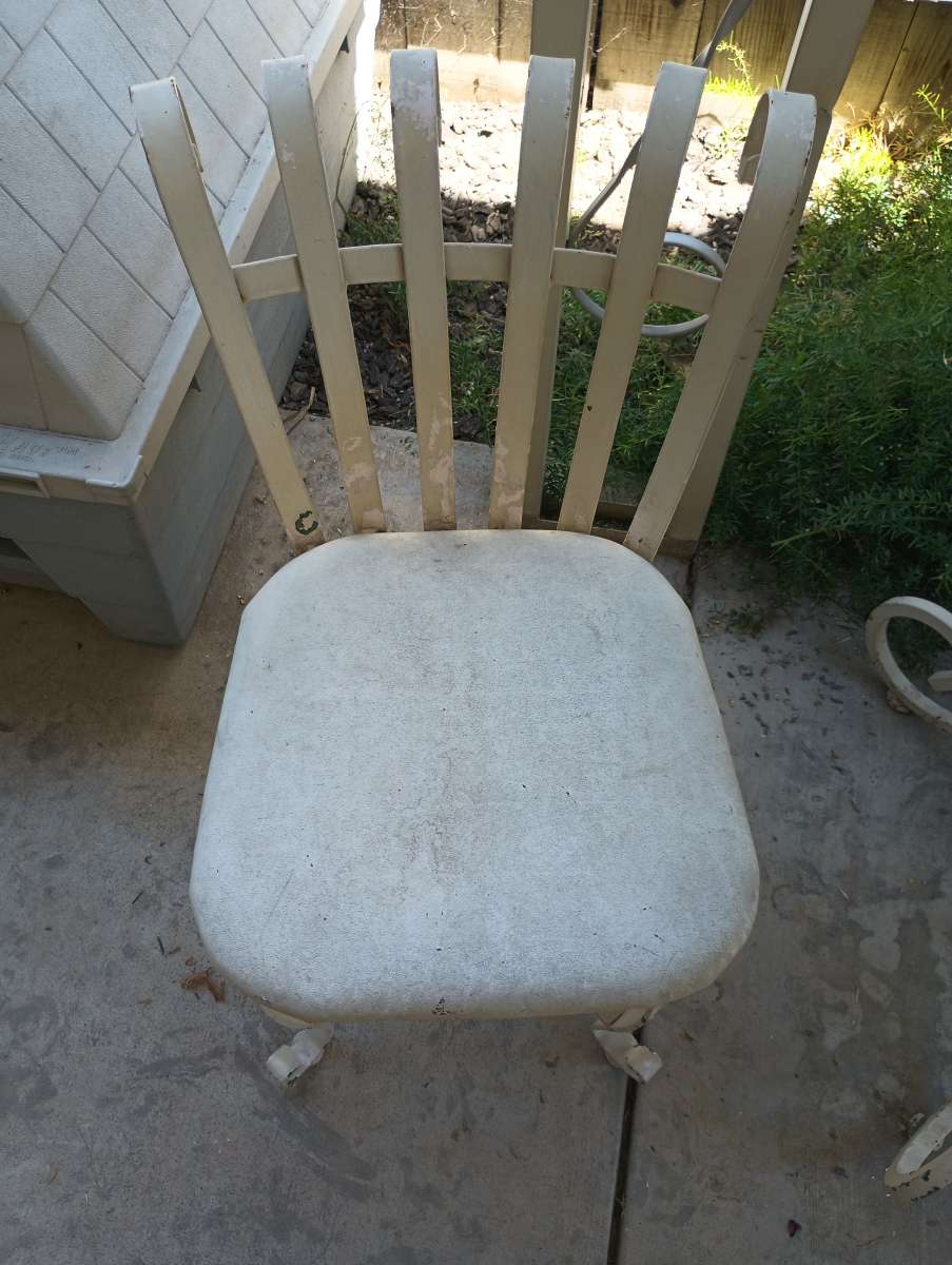 Rod iron patio furniture