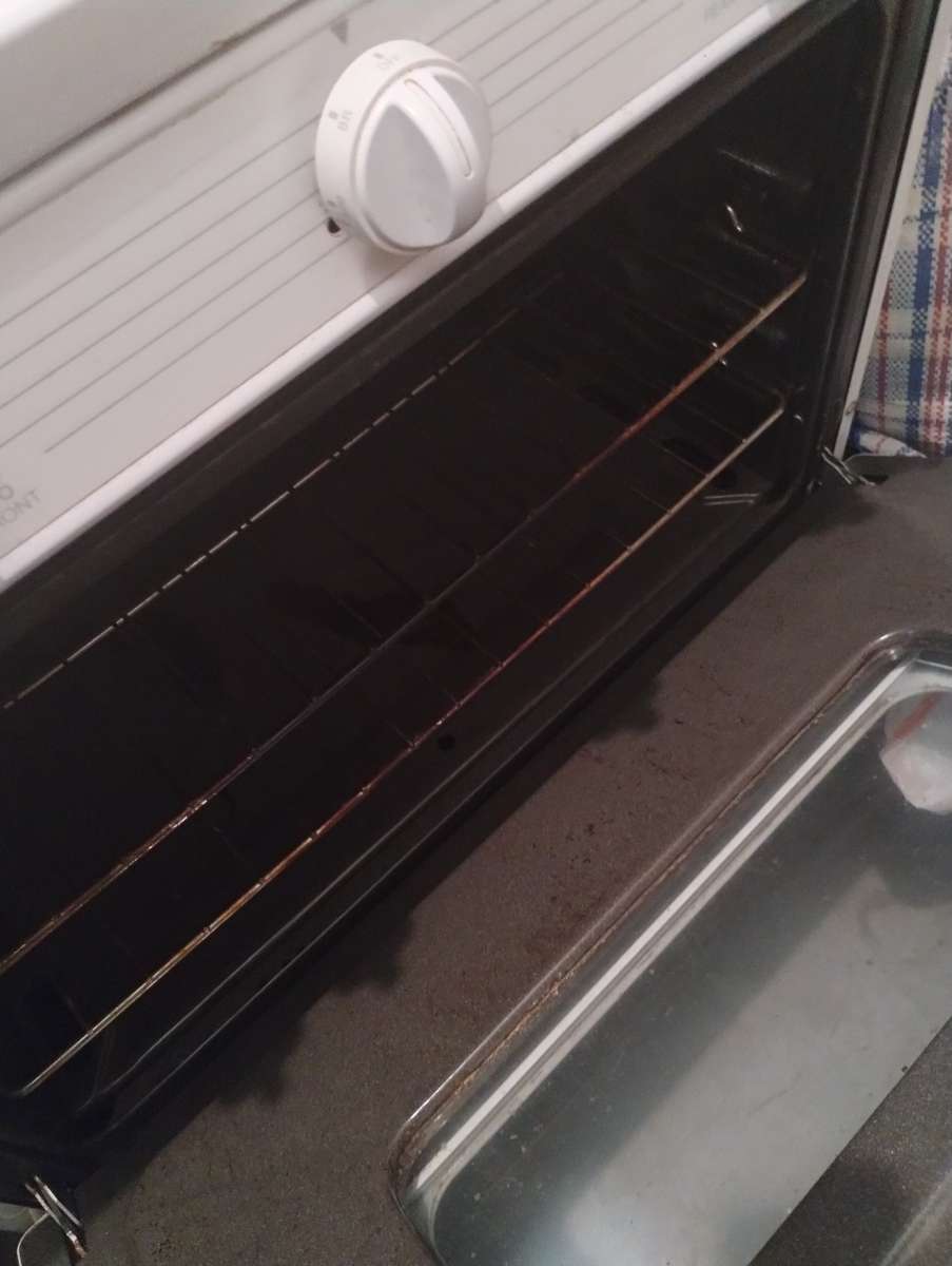 refrigerator and stove