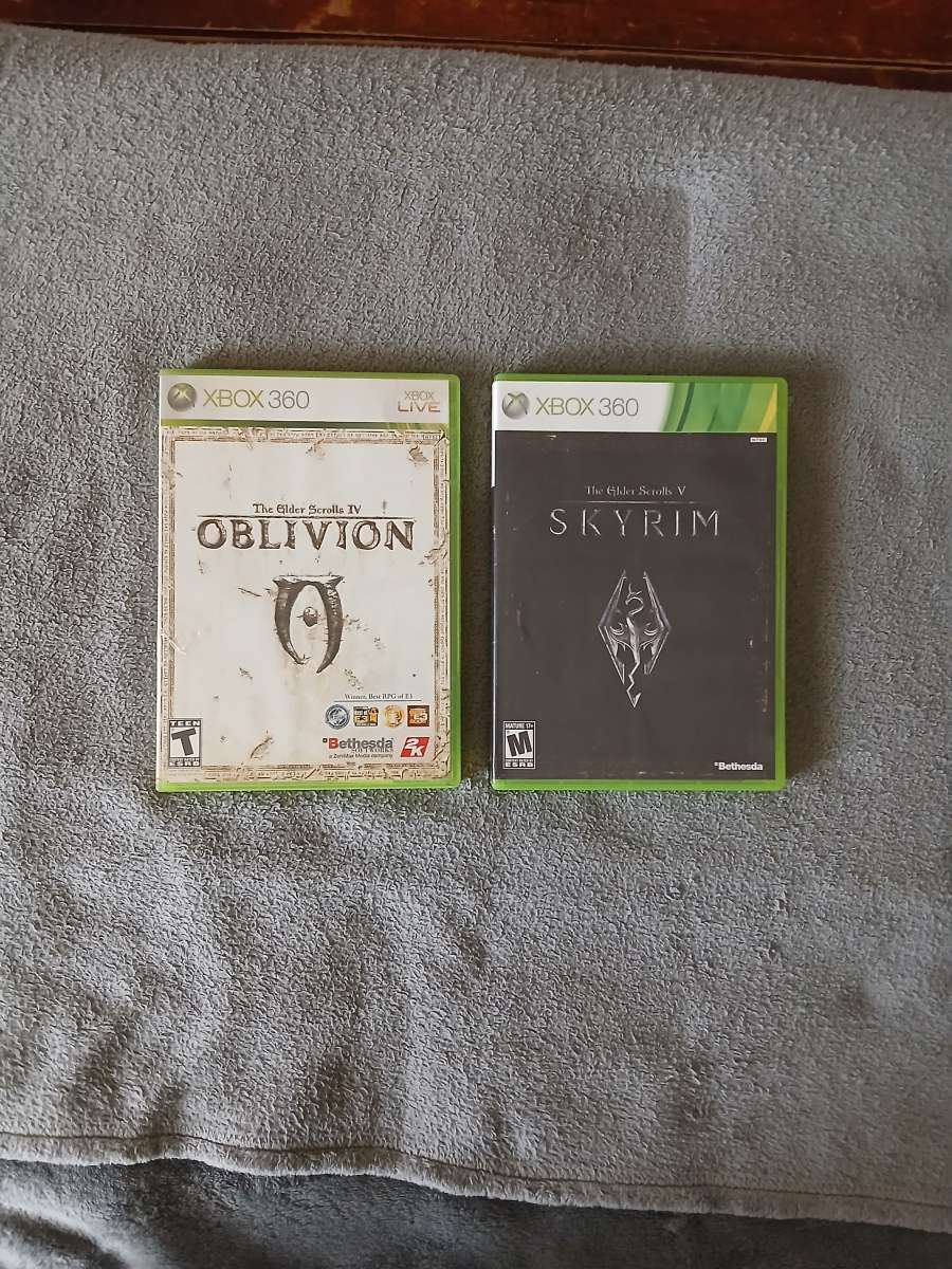 2 The Elder Scrolls Games for Xbox 360
