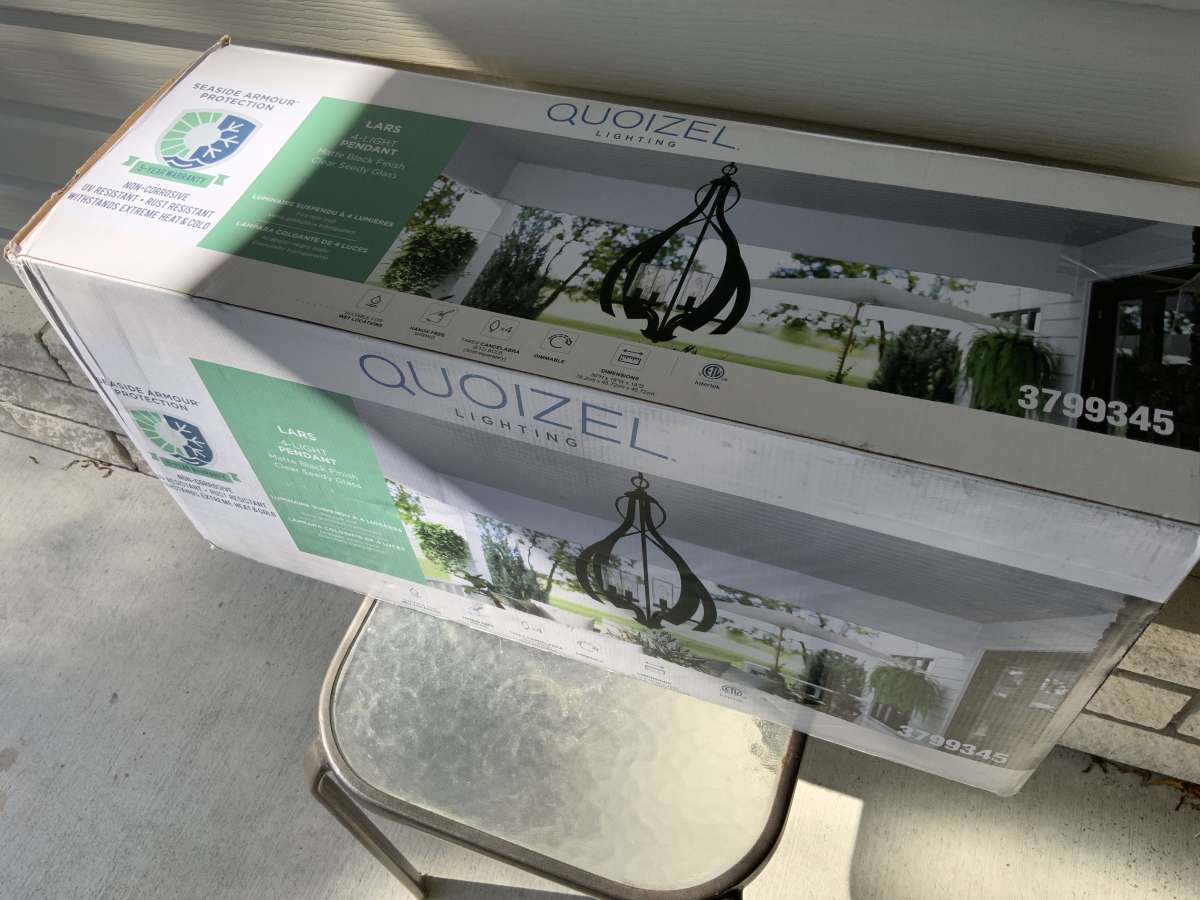 Quoizel 4 Light Pendant Light