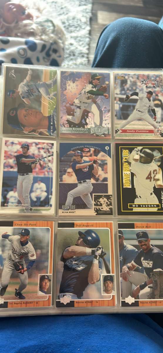 baseball card collection
