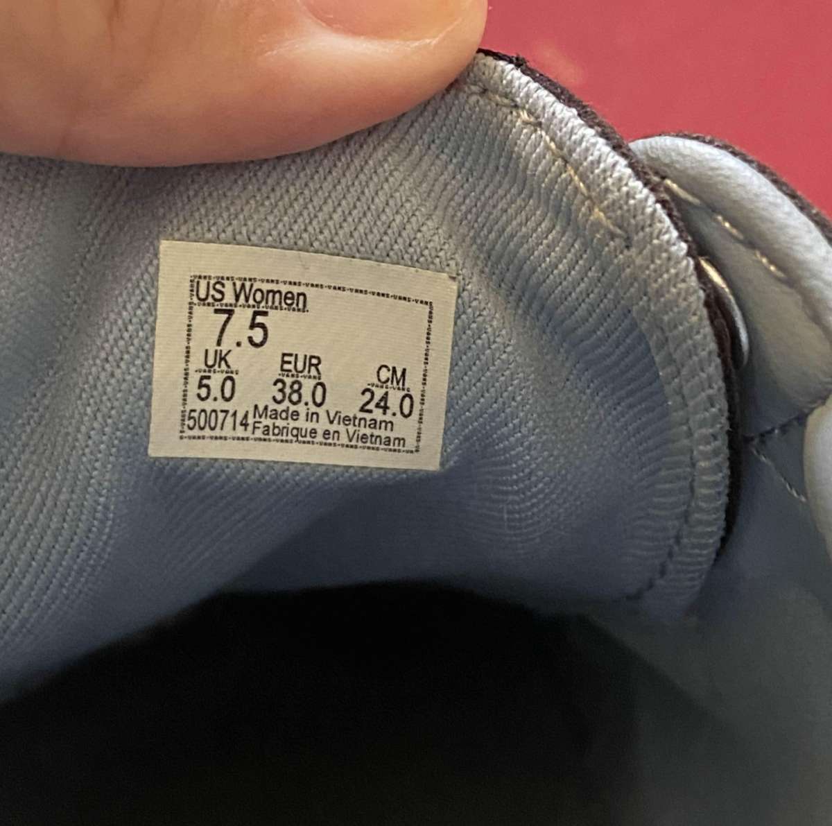 Gently Used Womens Vans