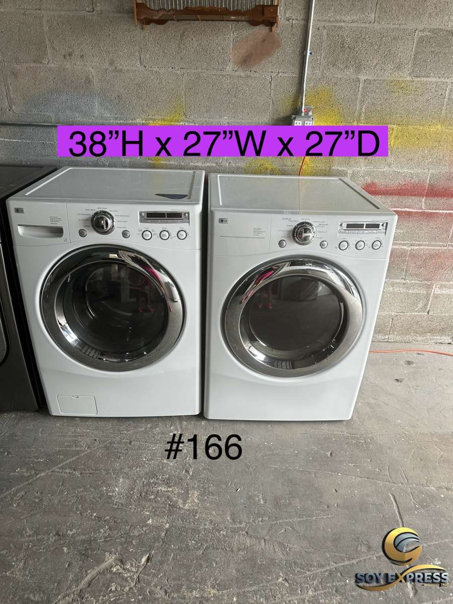 LG washer and dryer front load electric