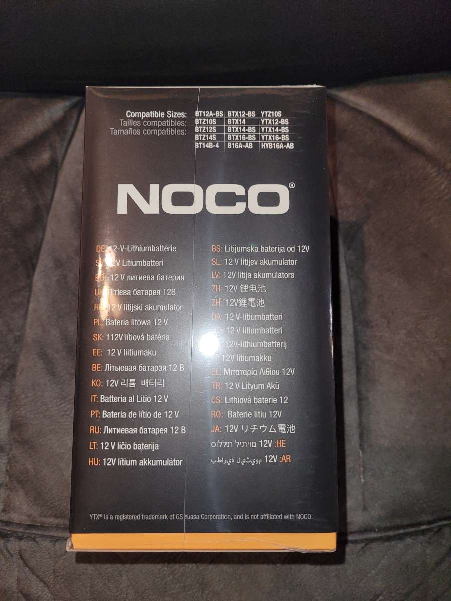 Noco Lithium Battery