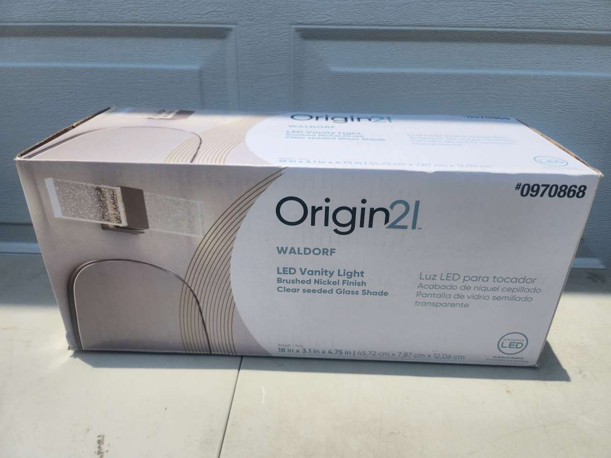 Origin21 Waldorf Vanity Light Bar BRAND NEW