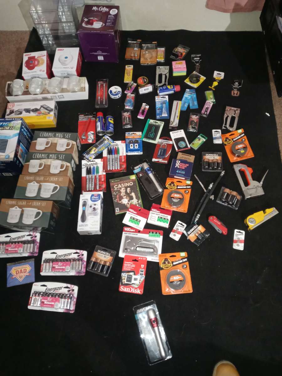 every item brand new never open